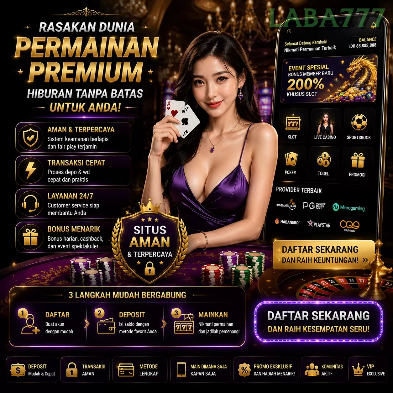 laba777 Platform Game Terpercaya untuk Pemain Indonesia
